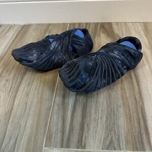 Vibram Furoshiki Wrapping Sole Sz M 8/ EU 40 Stretch Shoes Navy Barefoot Outdoor